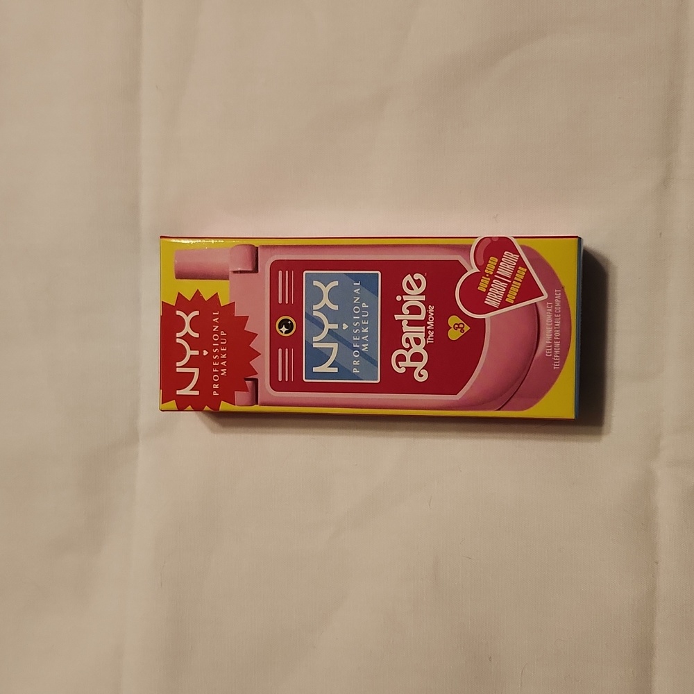 NYX Barbie movie flip phone